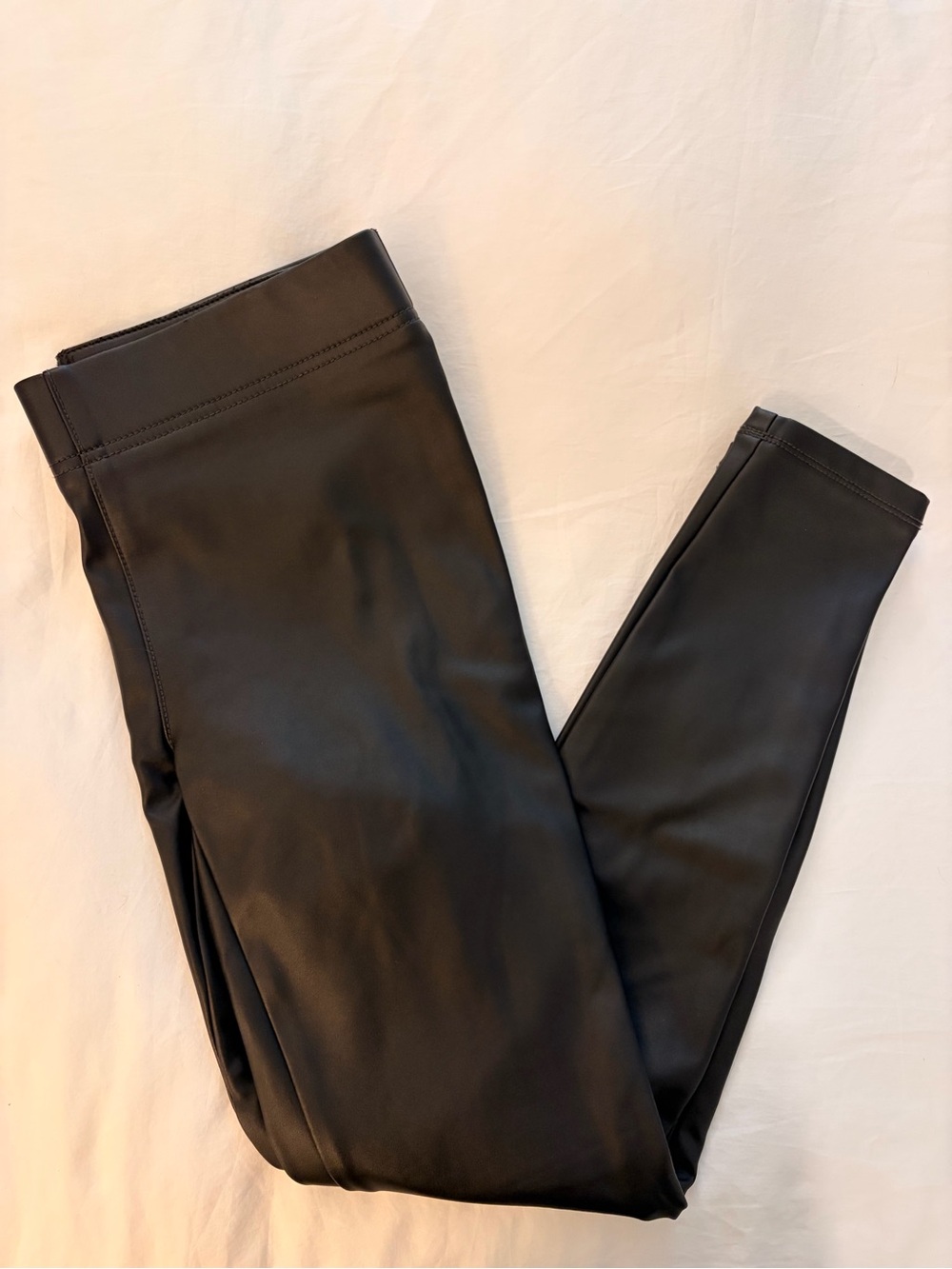 LOFT Fleece Lined Faux Leather Leggings